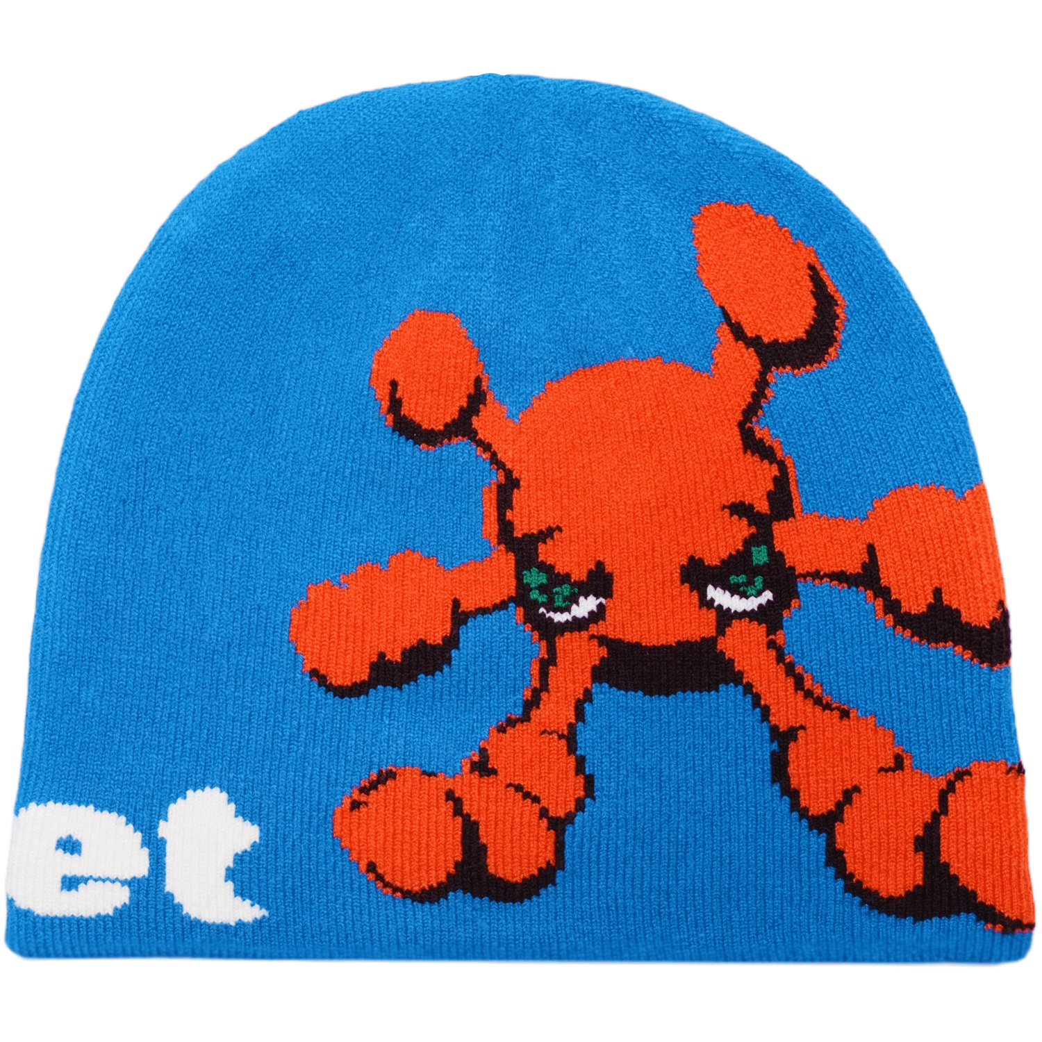 Bacteria Reversible Beanie - Blue — Carpet Company
